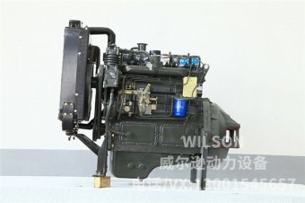 潍坊4100带离合器、铲车专用柴油机