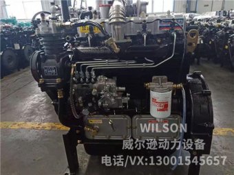 潍坊4100带增压无级变速柴油机